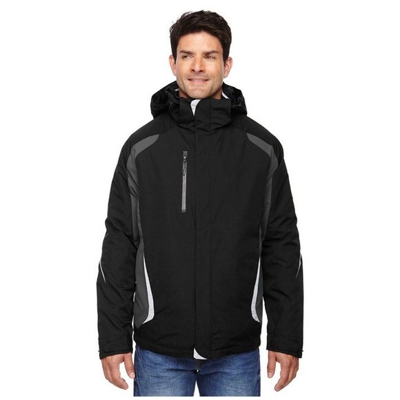 Ash City North End Men's Height 3in1 Jacket with Insulated inner - 88195 - Black